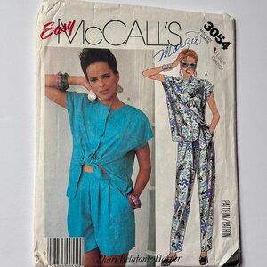Misses Shirt, Pants and Shorts McCall's Uncut Pattern 3054 (L, 18-20)